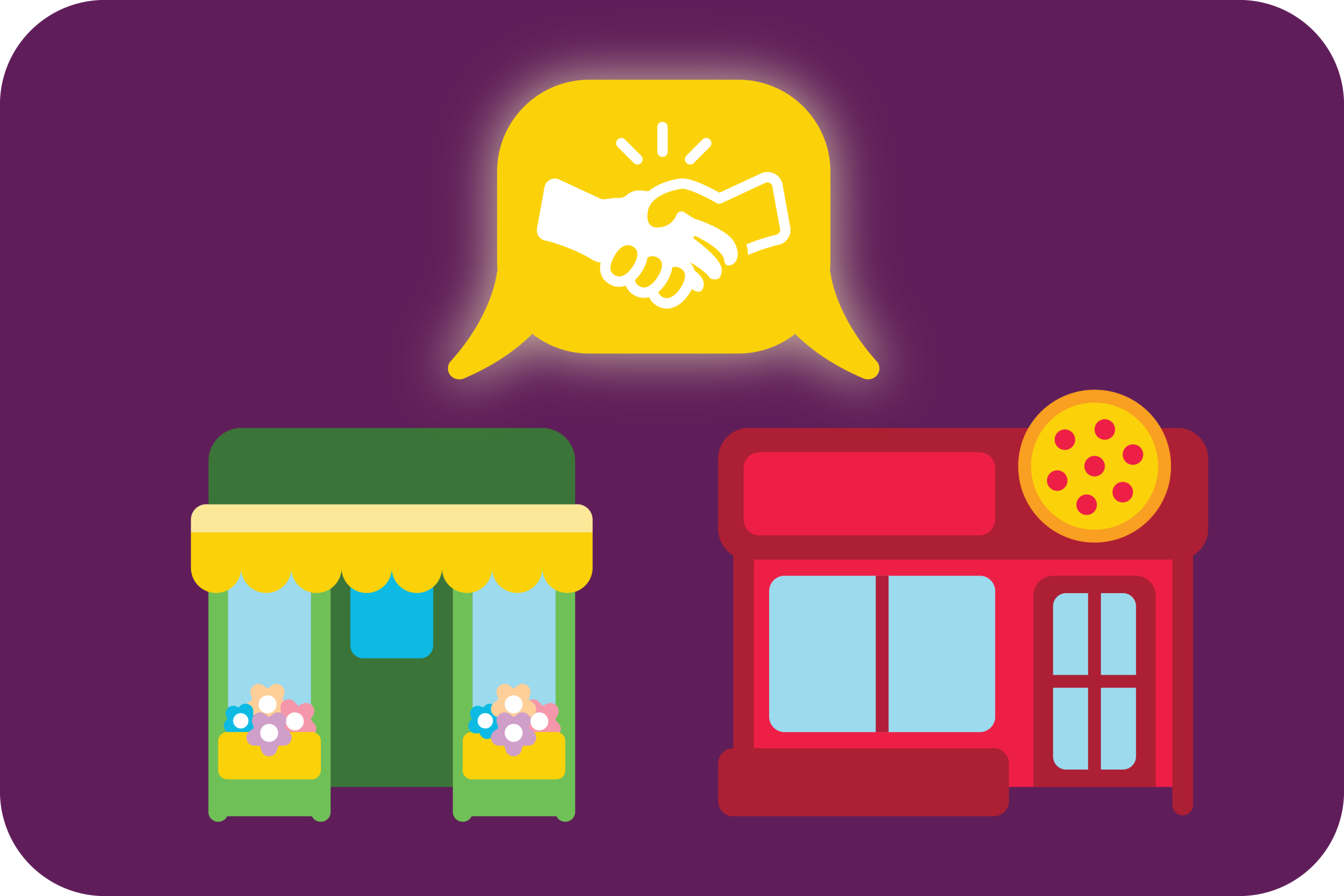 Small businesses look out for each other